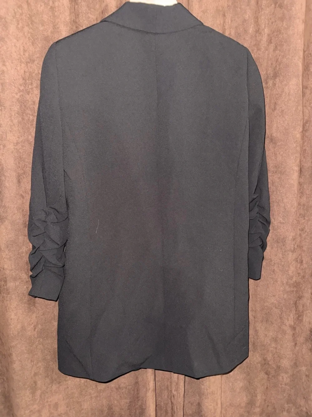 Gianni Bini Black Long Open Blazer - Picture 3 of 4